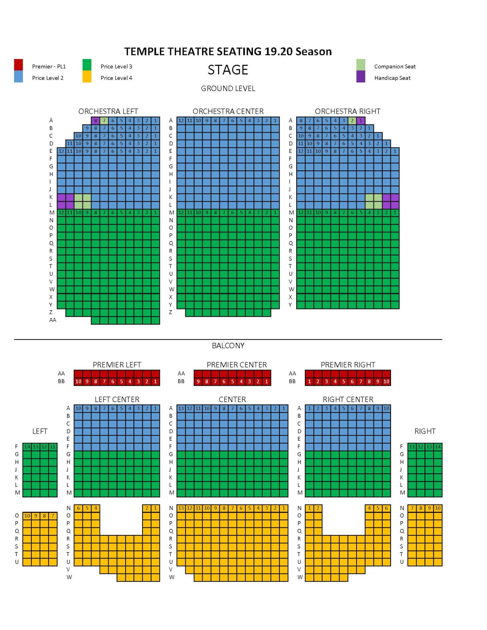 Venue & Seating Saginaw Bay Symphony Orchestra